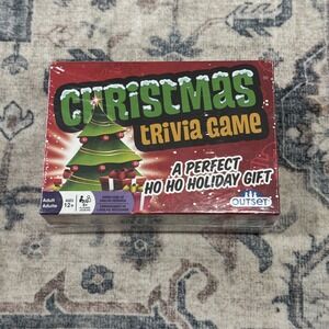 CHRISTMAS Trivia Game A Perfect Ho Ho Holiday Gift by Outset SEALED